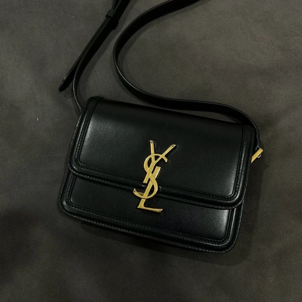 95新 YSL/圣罗兰 圣罗兰黑金豆腐包/95新
