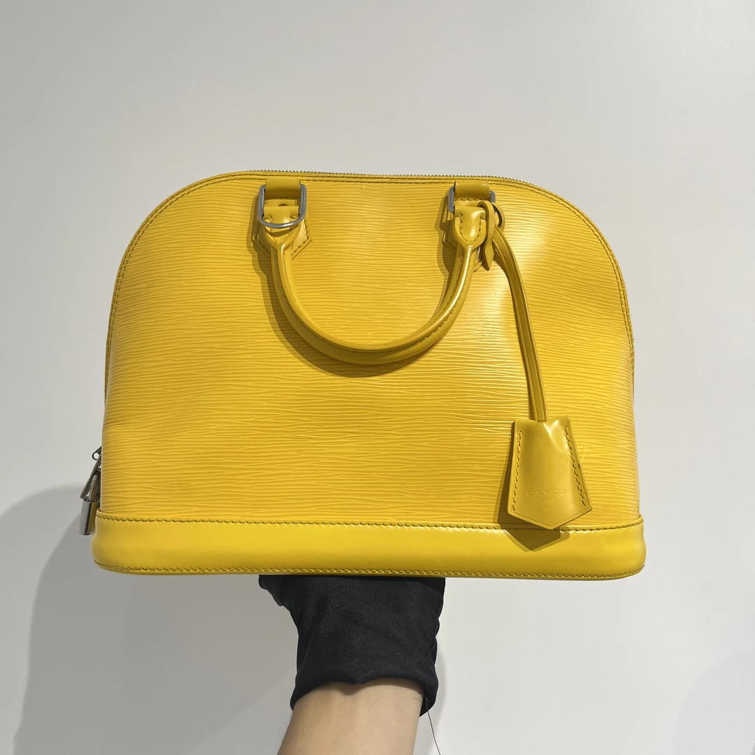 95新 LouisVuitton/路易威登 Lv黄色贝壳包