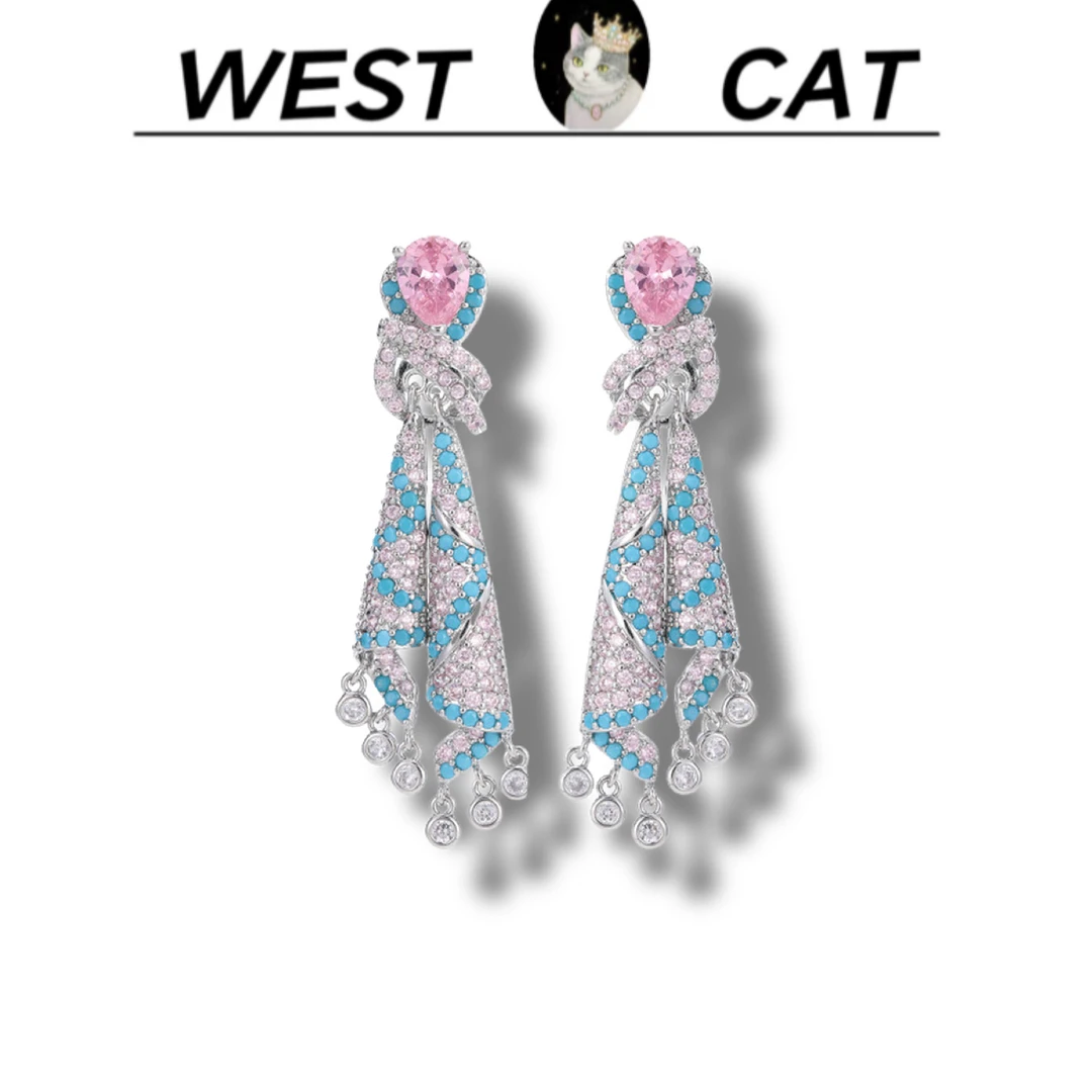 外货高品高奢耳钉T-7511