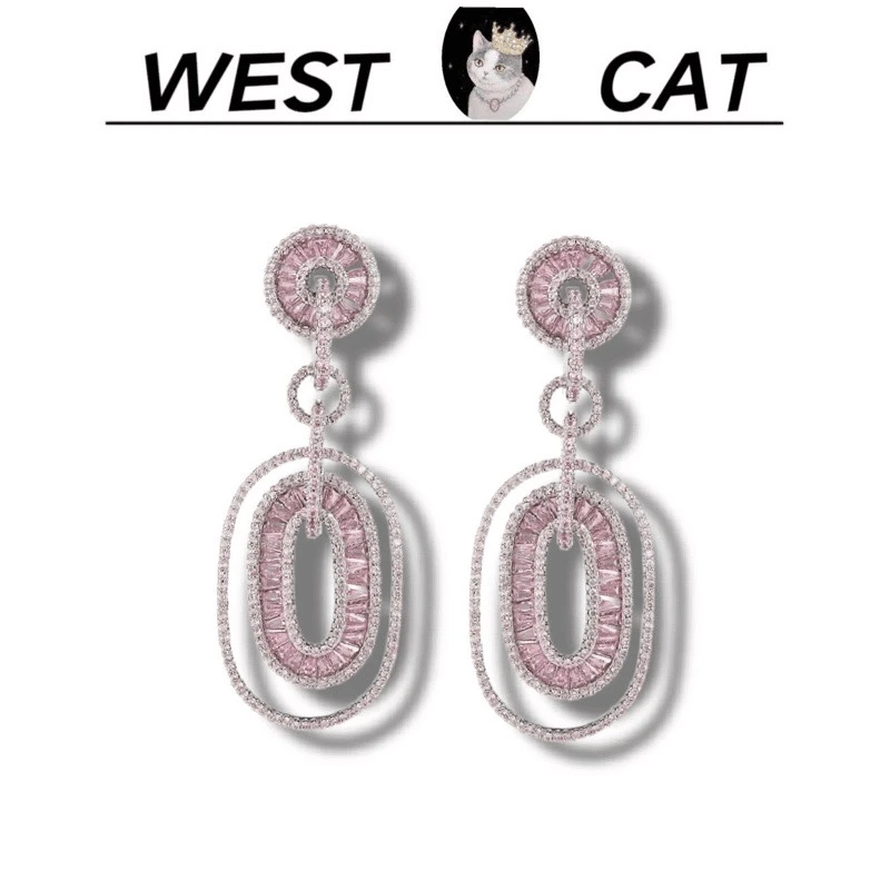 外货高品高奢耳钉K-0212