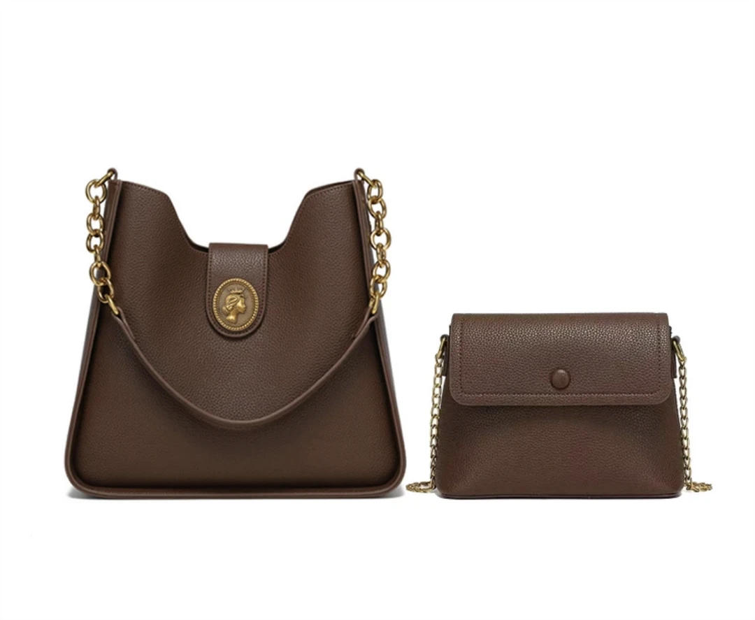 轻奢复古经典单肩斜挎包1497