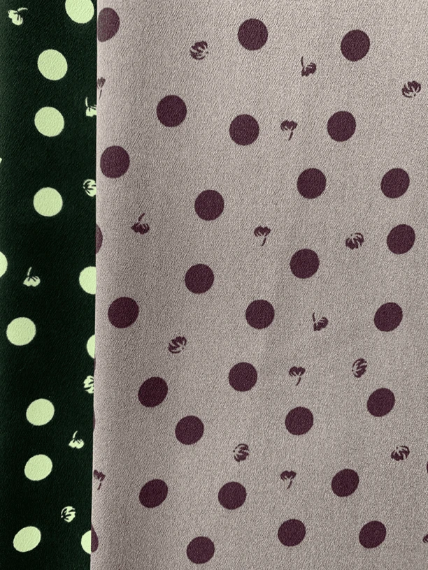 紫小点 杨紫莎布料