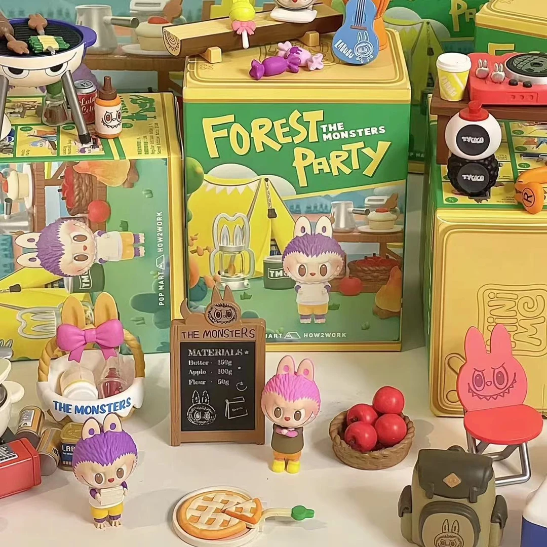 【拆盒】精灵森林派对 盲盒 --恐龙抗狼潮玩【不支持退换】