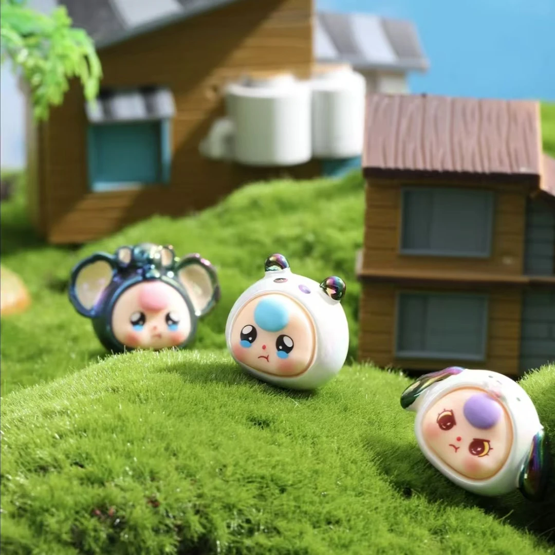 【拆盒】《娃三岁三代》迷你萌粒盲盒-恐龙抗狼潮玩【不支持退换】