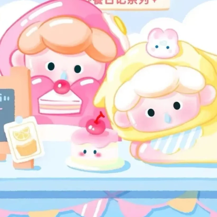 【拆盒】派派野餐日记系列盲盒--恐龙抗狼潮玩手办盲盒【不支持退换】