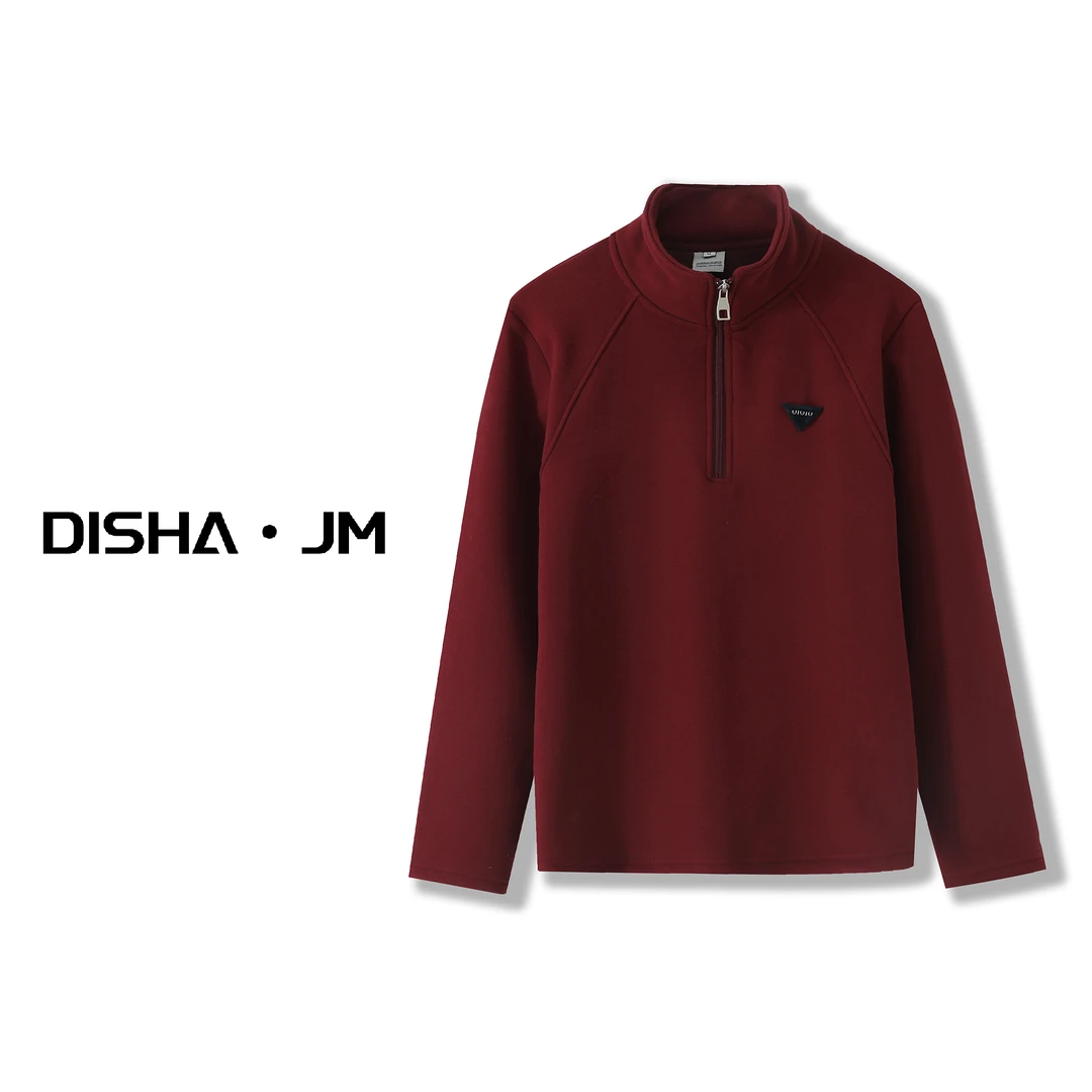 冬季优品防风奥粒绒修身温柔半拉链保暖女士上衣8096