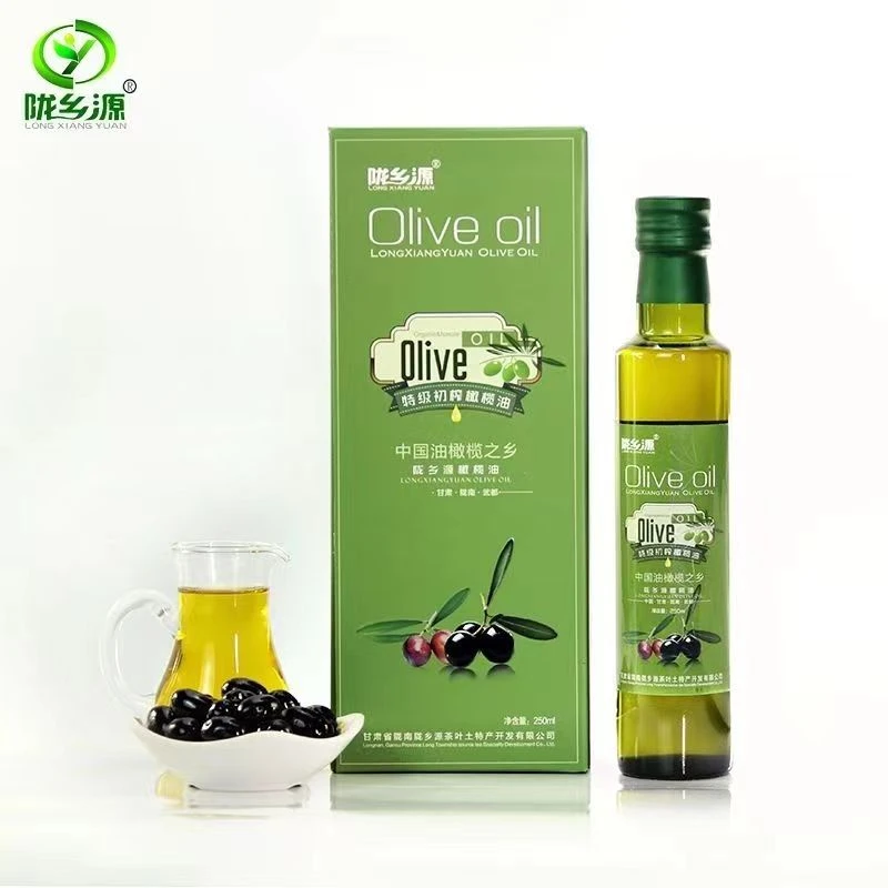 甘肃陇南橄榄油 武都陇乡源橄榄油特级初榨橄榄食用油250ml×单瓶