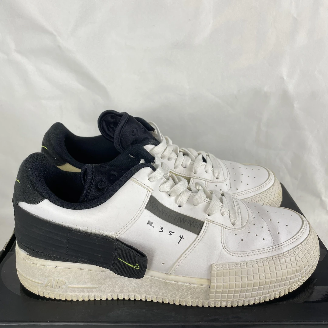 43码 Nike 中古 空军一号 休闲鞋 低帮 白色 无盒 公价1199