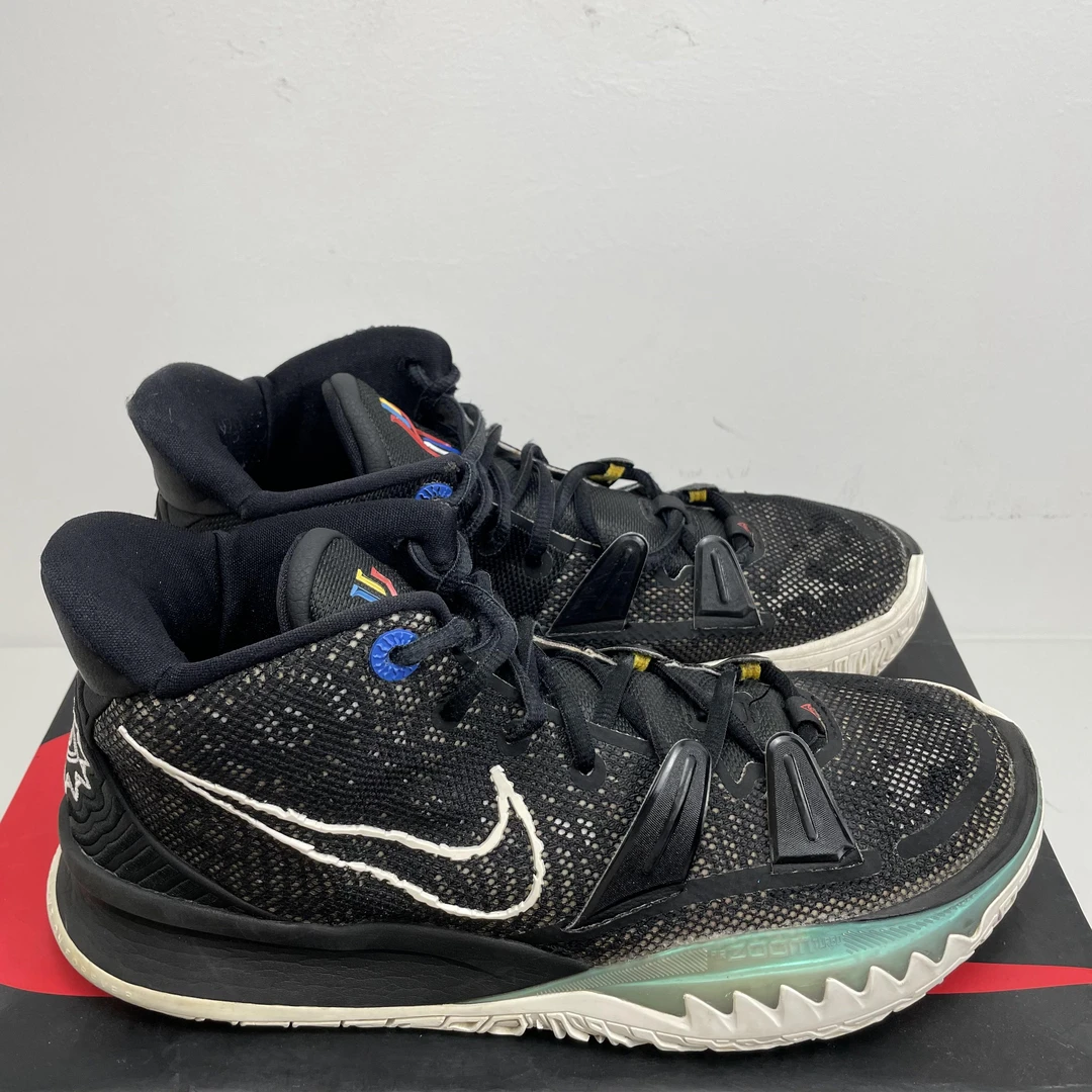 43码 Nike 中古 欧文7 篮球鞋 黑色 无盒 公价1799