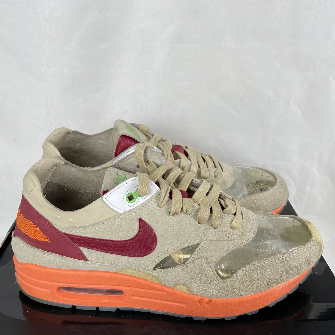 90新 NIKE/耐克 44码 Air Max1 跑鞋 Clot联名 死亡之吻 无盒