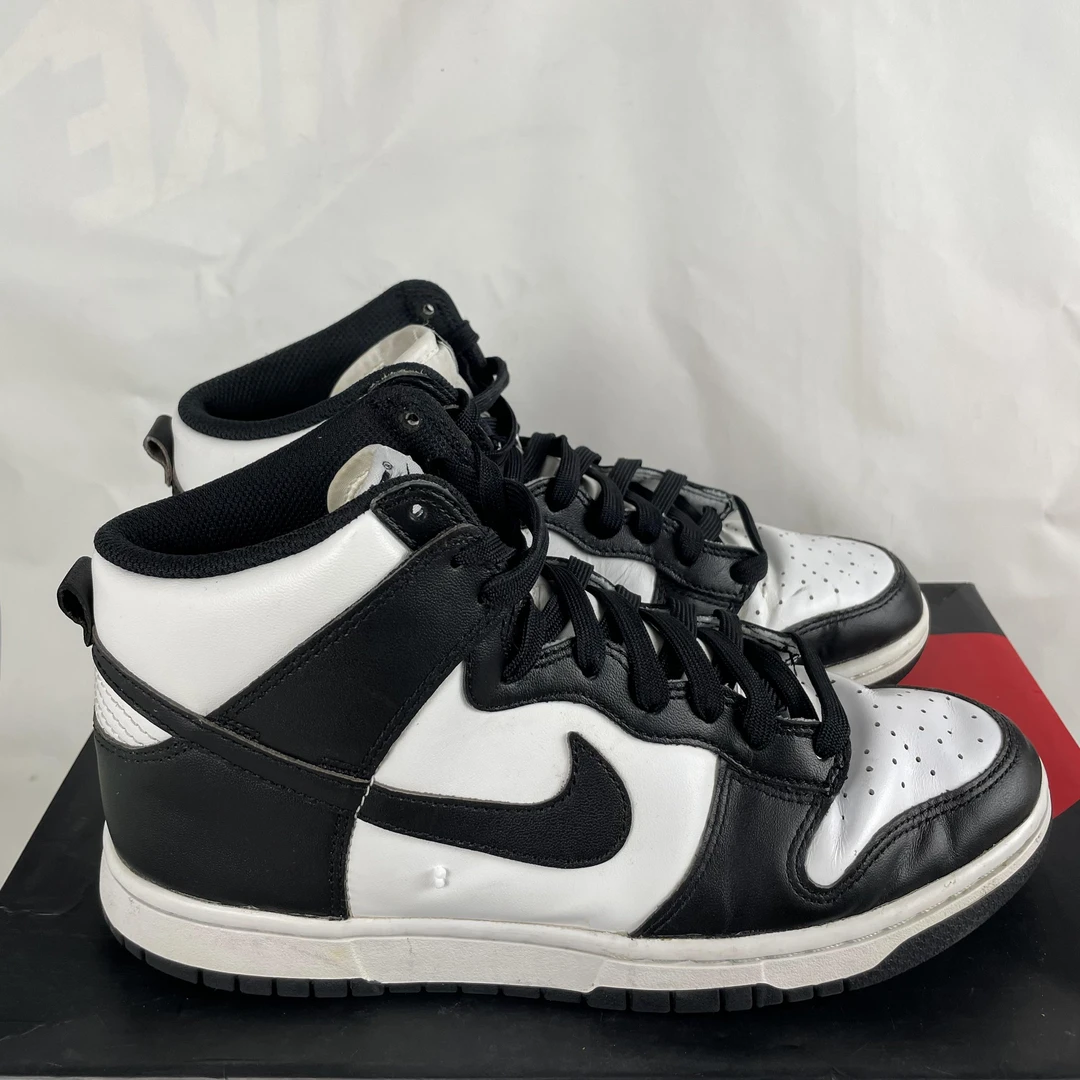 41码 Nike 中古 Dunk 休闲鞋 高帮 黑白熊猫 无盒 公价598
