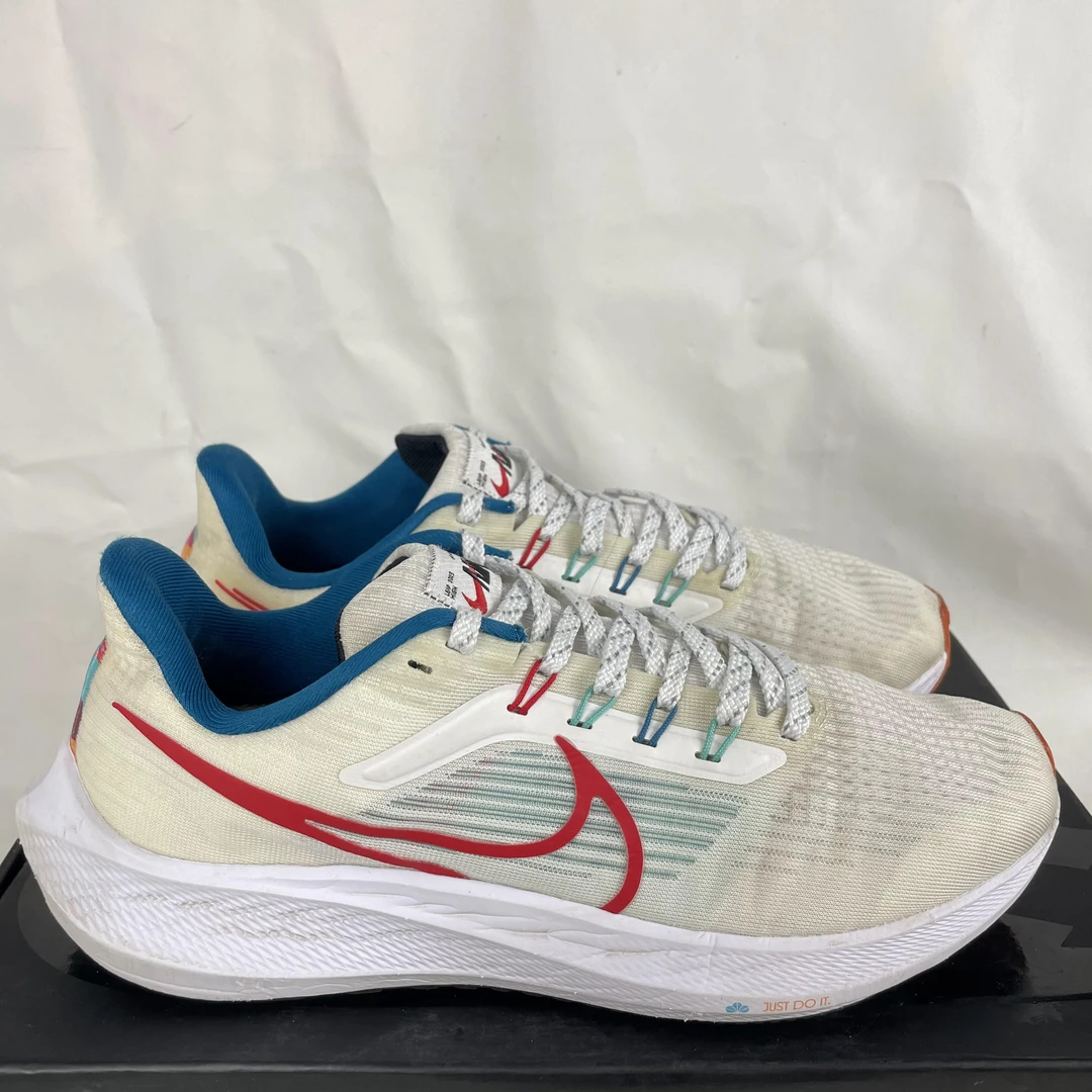 42.5码 Nike 中古 飞马39 马拉松 跑鞋 白色 无盒 公价649