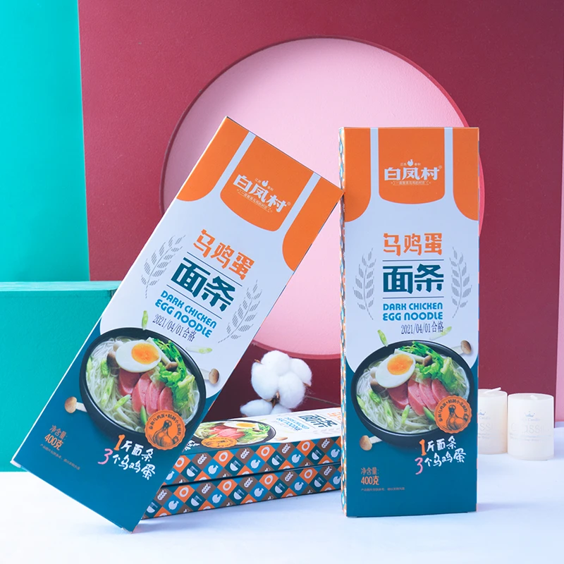 正宗泰和乌鸡蛋面条400g营养劲道甄选健康美味食材制作