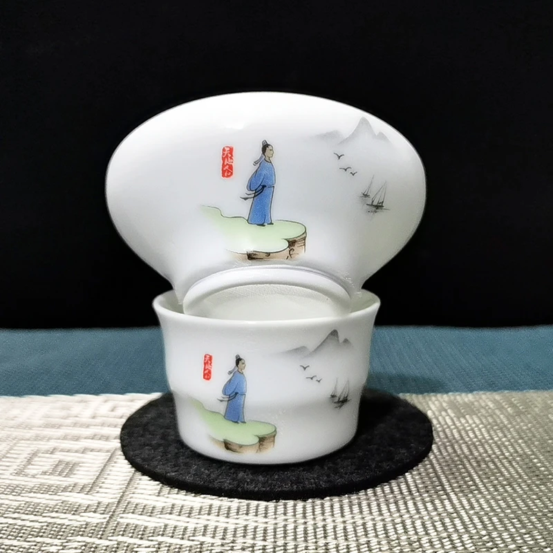 功夫茶具茶道配件特价 隔茶叶网布茶漏茶渣网茶滤网茶叶过滤网