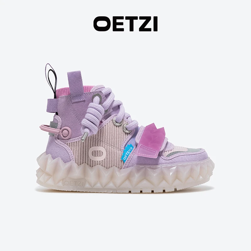 OETZI冰人奥兹丑萌鞋新品厚底高帮鞋休闲小丑鞋百搭