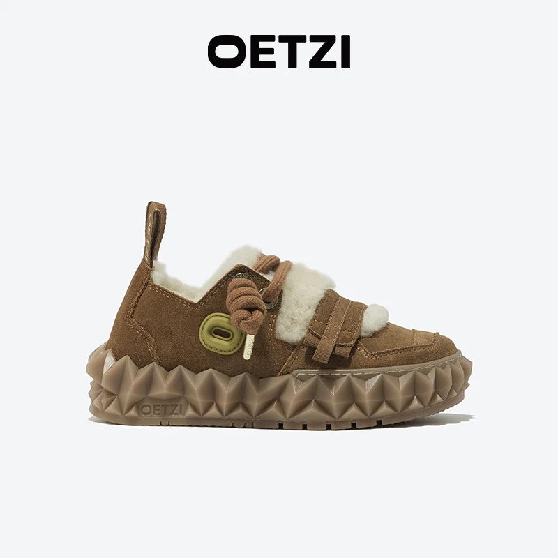 OETZI冰人奥兹丑萌鞋厚底款