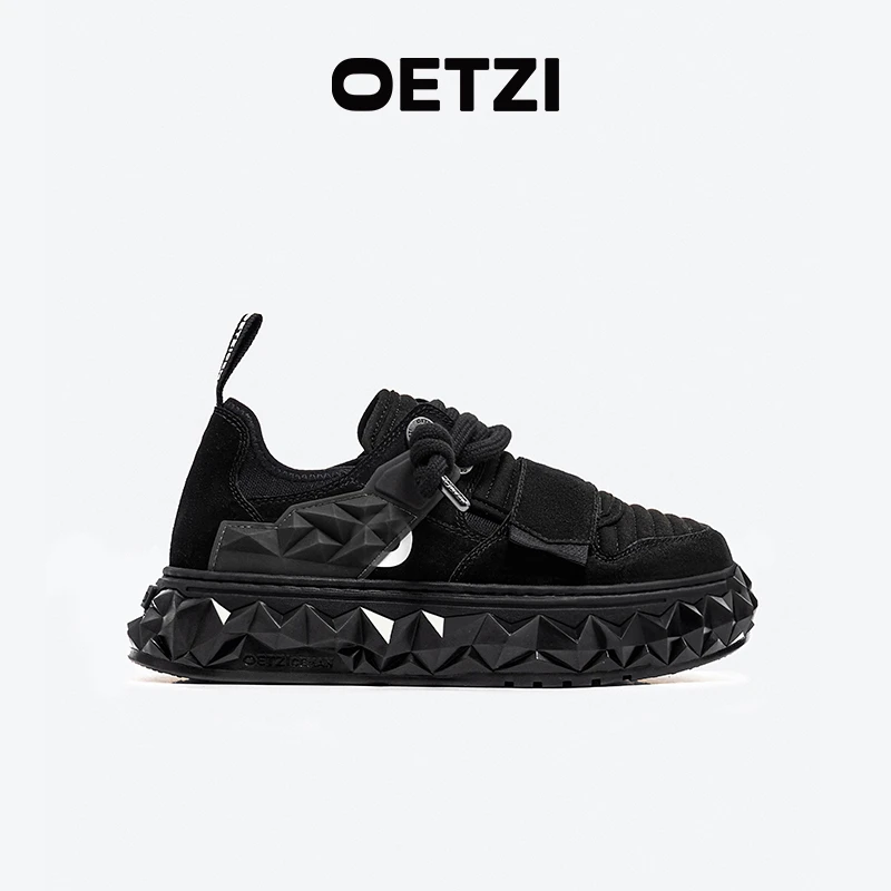 OETZI冰人奥兹丑萌鞋新款厚底低帮鞋休闲鞋小众or