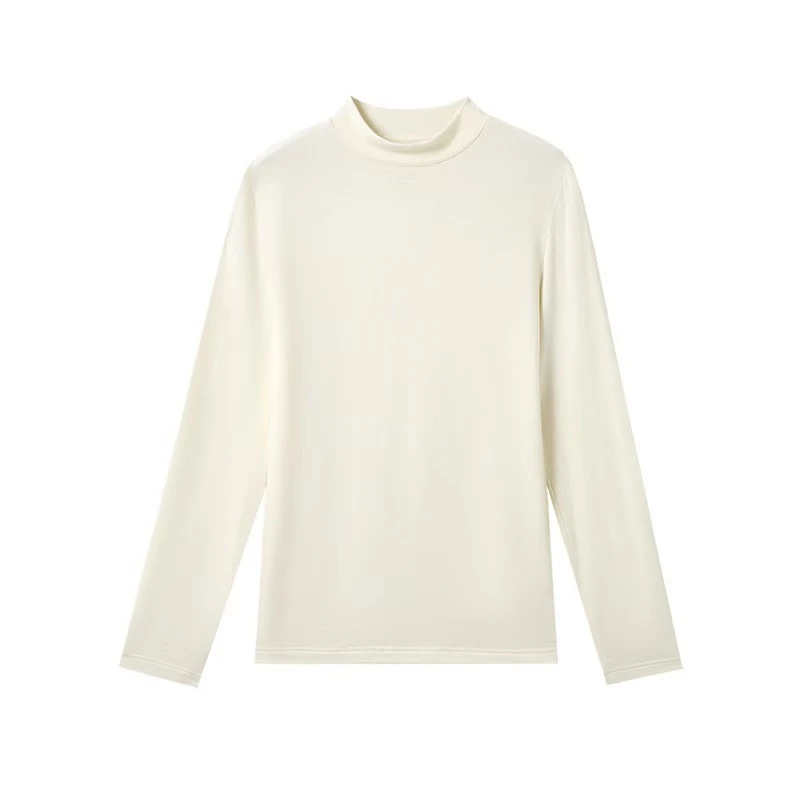 必备 绒感  半高领打底衫