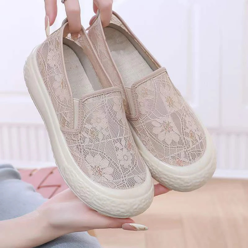 渔夫鞋子女夏季透气防滑学生休闲鞋女新款防滑韩版镂空女超软女鞋
