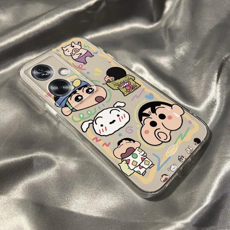 适用OPPOA2手机壳a2软壳防摔透明PJB110网红嘟嘴小新新款5g防摔潮