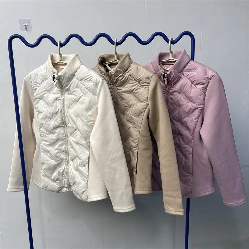 秋冬女绒小蛮腰外套 保暖锁温修身 2216-1