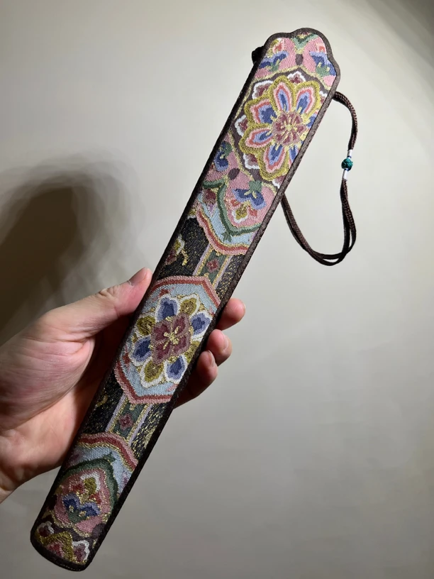 缂丝扇袋10寸雅宜山居