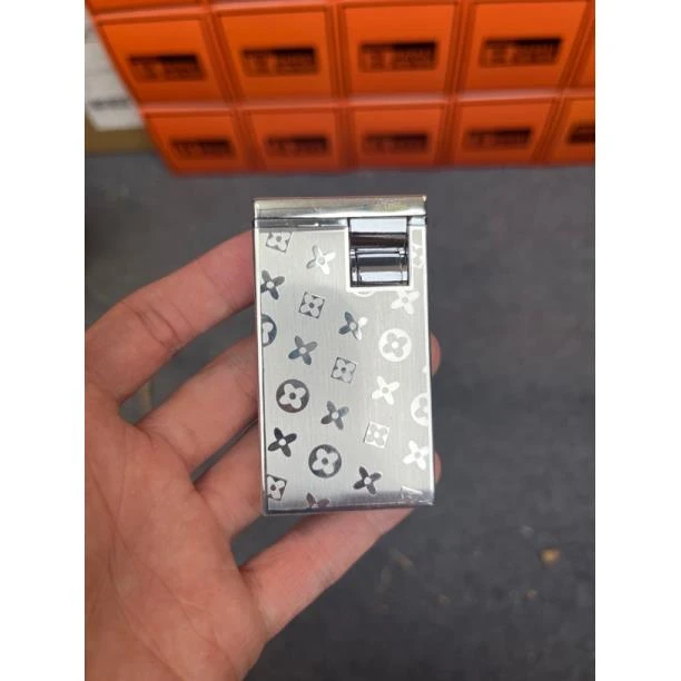 高端个性防风打火机满天星镀银印花创意送礼佳品