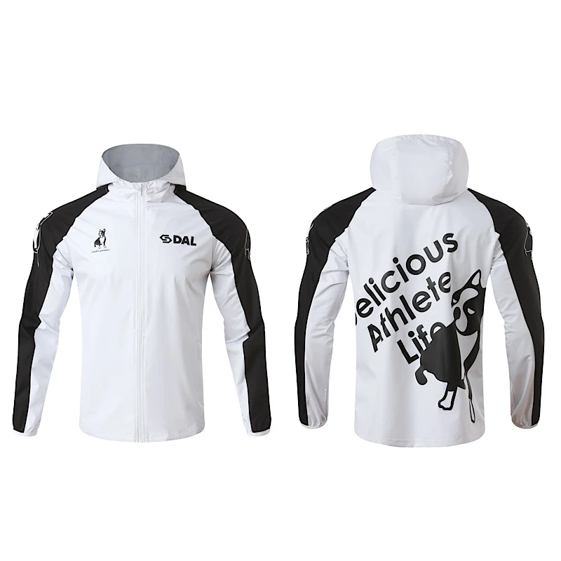 soccerjunky 足球狗 运动生活成人连帽训练暴汗服风雨衣 CP23807