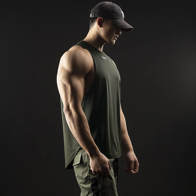 BARBRO男士训练背心吸汗速干高弹健身坎肩钢铁丛林系列硬核运动