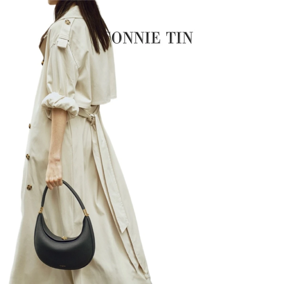 CONNIE TIN  人气多用真皮贝壳包