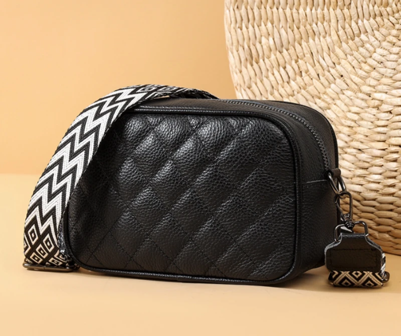 [D421-]新款秋冬高端真皮女包网红休闲小众包2024新款腋下包