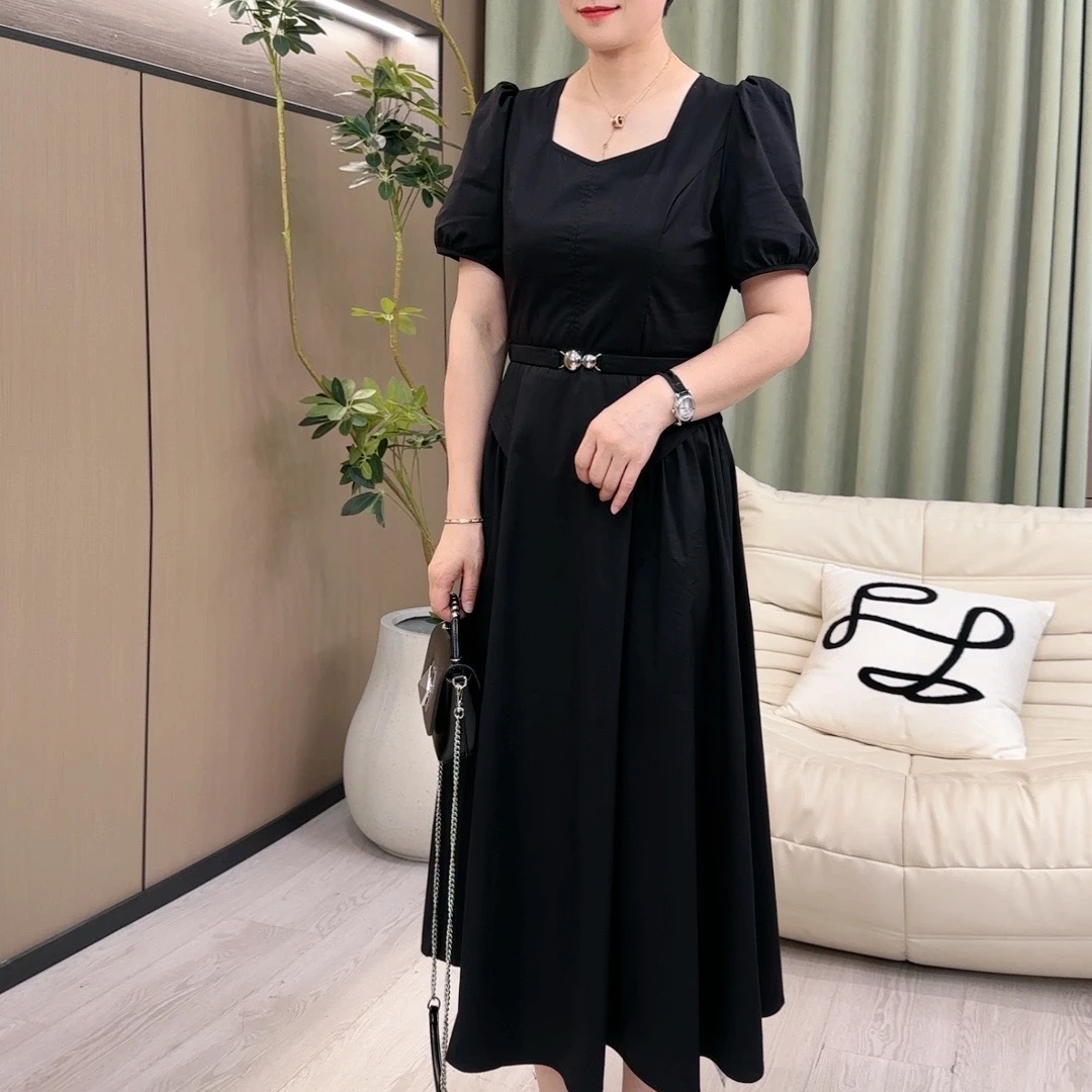 妮子严选“夏日清凉”不局限年龄轻柔连衣裙17202