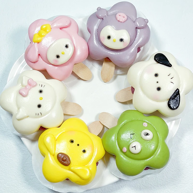 Loveme老师花朵卡通动物馒头模具宝宝花样造型馒头面食diy制作