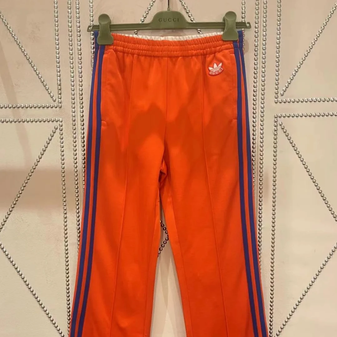 全新未使用 GUCCI/古驰 联名款运动休闲裤长裤