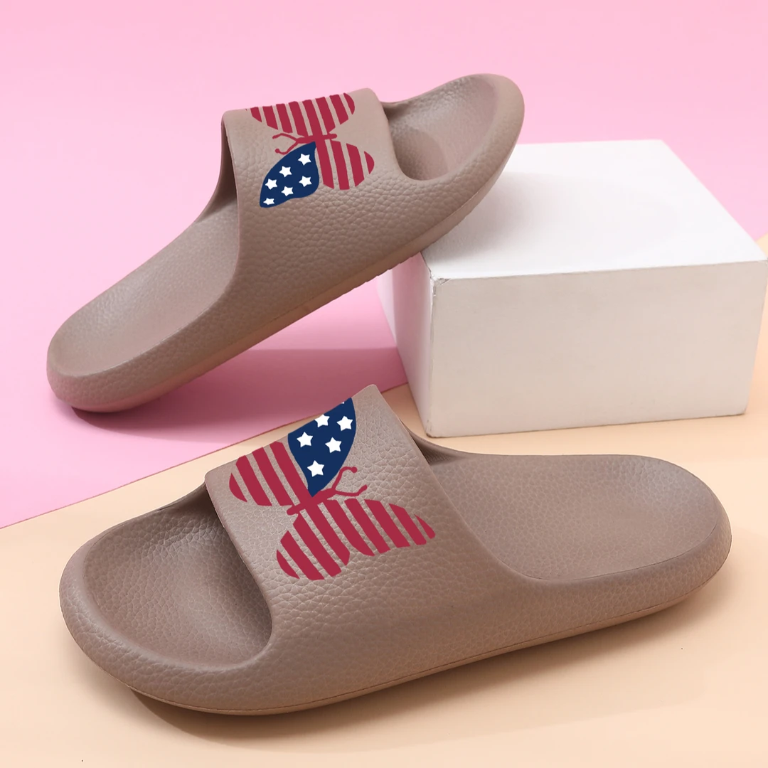 2024新款情侣拖鞋男女夏季室内居家浴室防滑软底EVA 踩屎感一字拖