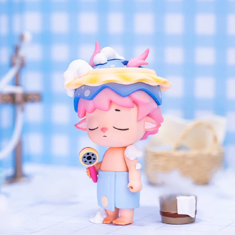 【拆盒】正版MIMI孩童日记盲盒摆件手办