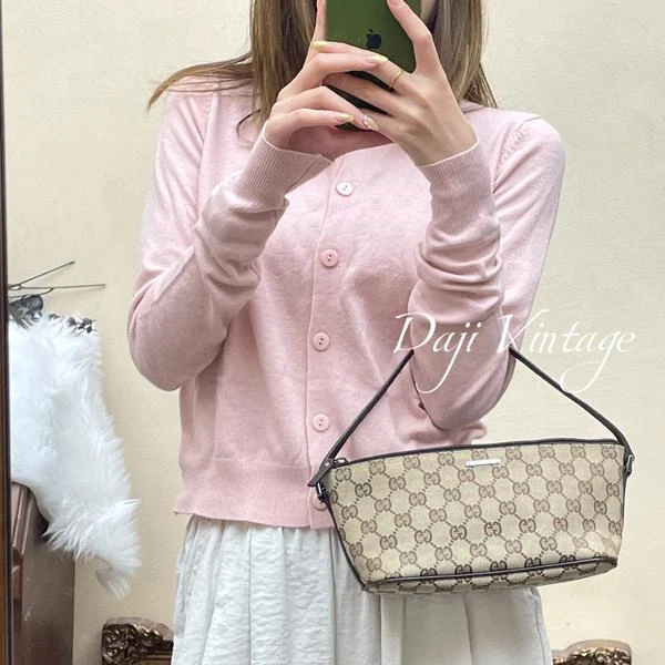 大吉中古/Gucci古驰小船包腋下包手提包