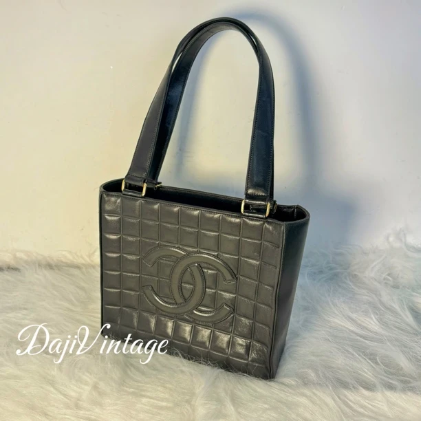95新 Chanel/香奈儿 大吉中古/Chanel香奈儿冰格单肩包