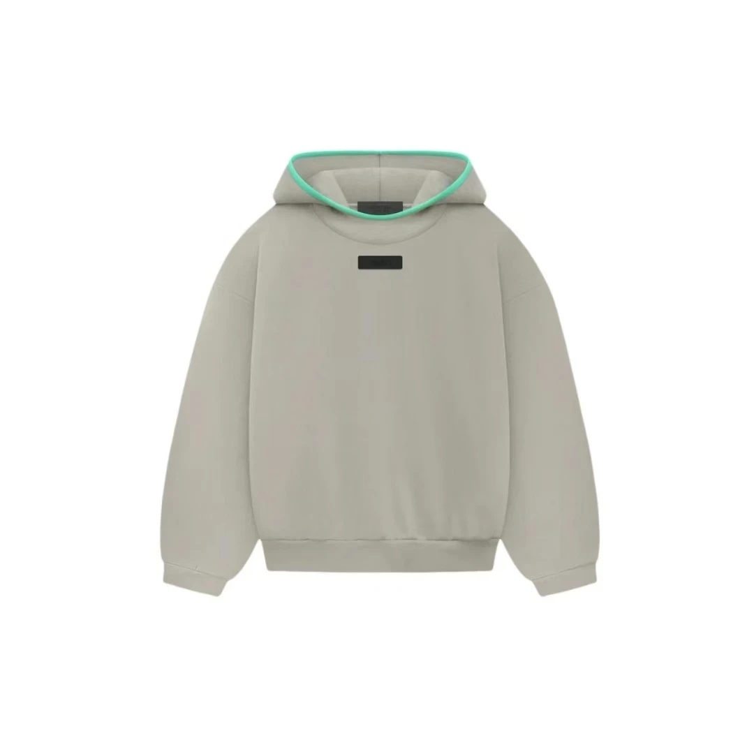 全新未使用  Fear of God Essentials  纯色套头卫衣 男款 海豹灰