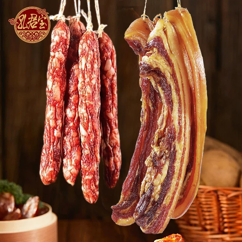 【舌尖上的佛山专属】广式传统腊肉腊肠组合