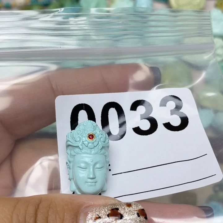 绿松石配饰未镶嵌D****o