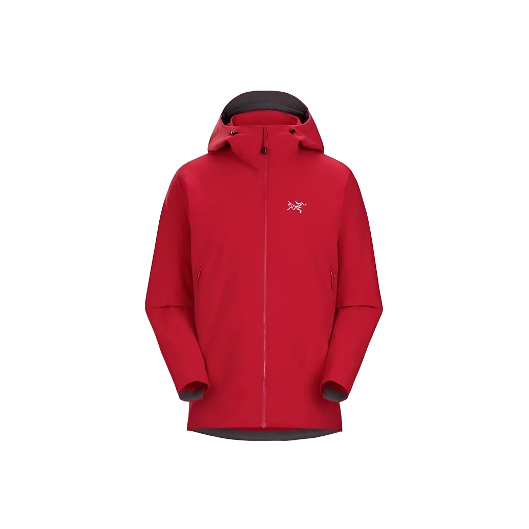 Arcteryx始祖鸟 Gamma hoody GAMMA系列Logo徽标防风连帽夹克外套