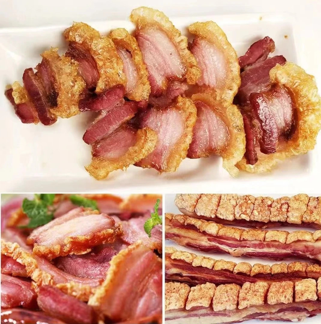 云南宣威乌蒙山小浦家脆皮五花烤肉【500克一袋真空包装发货】精选