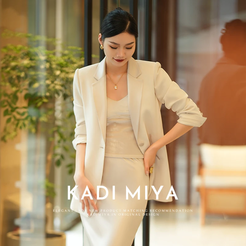 [深圳南油]高级感简约高奢气质西装精致通勤礼服外套洋气