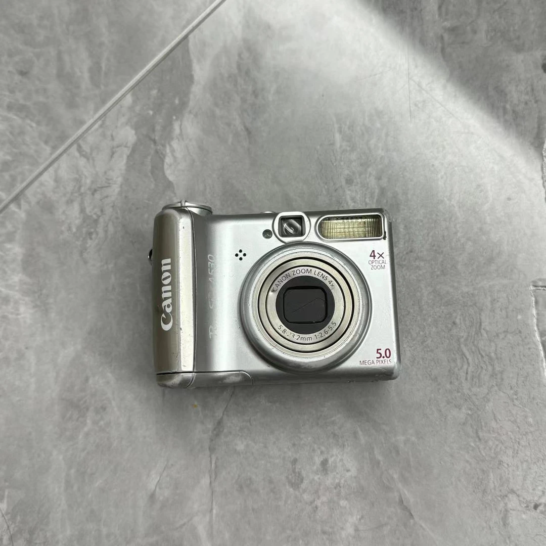 9新 Canon/佳能 佳能a530 500万像素4倍光学变焦 自备五号电池