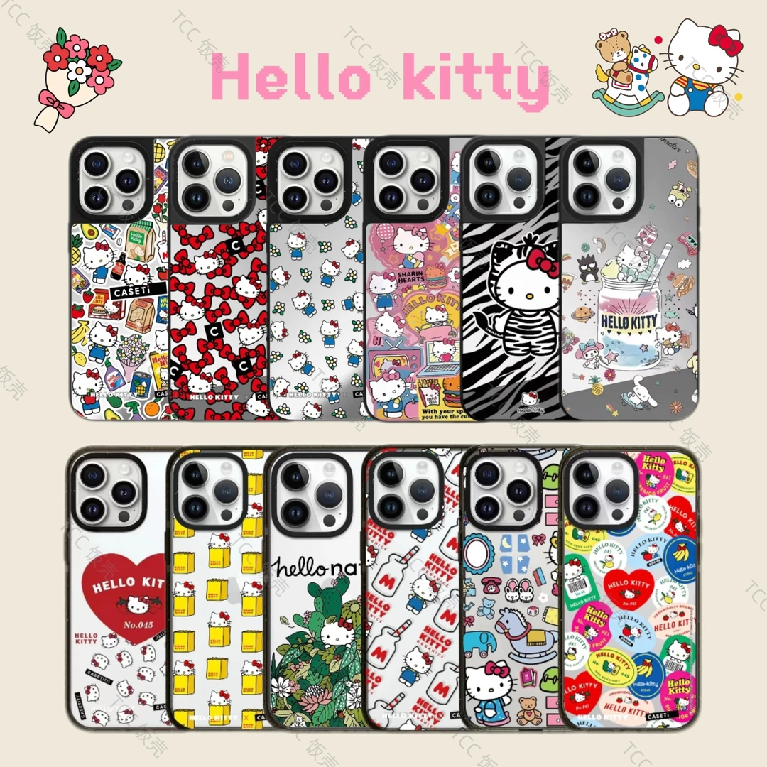 【Kitty猫特辑】潮牌联名手机壳 创意可爱凯蒂猫16promax/15p13pro