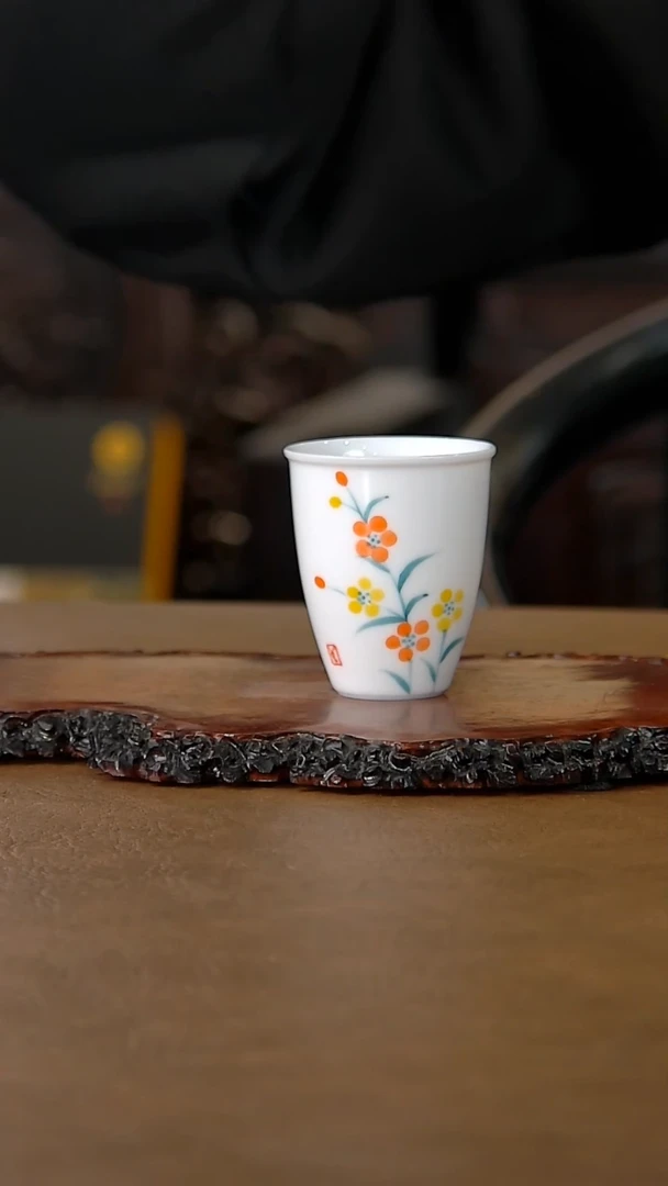 【闪购商品】瓷杯手绘杯