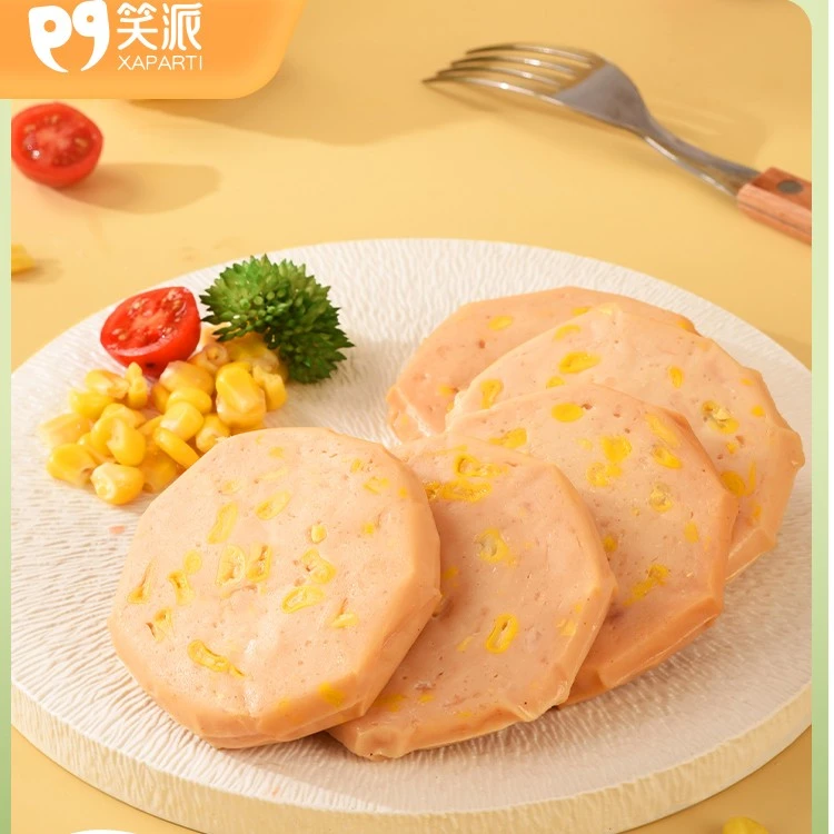 鸡胸肉饼玉米味低脂肪高蛋白多汁懒人健身代餐上班族学生家庭装