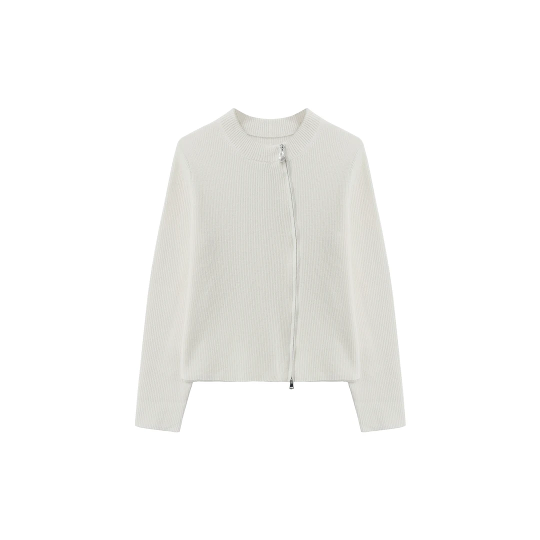 CLOTHING/墨含高奢时尚潮流休闲舒适保暖百搭针织羊绒衫NZL024