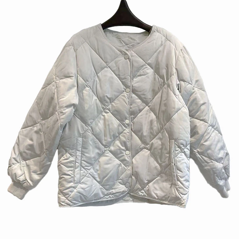 【CLOTHING/墨含】高奢时尚潮流气质休闲舒适百搭立领羽绒服PH875